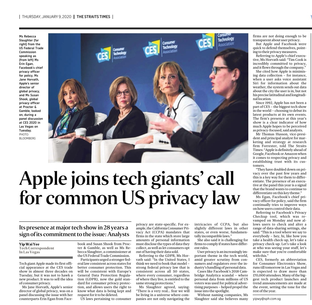 Apple selling on privacy
